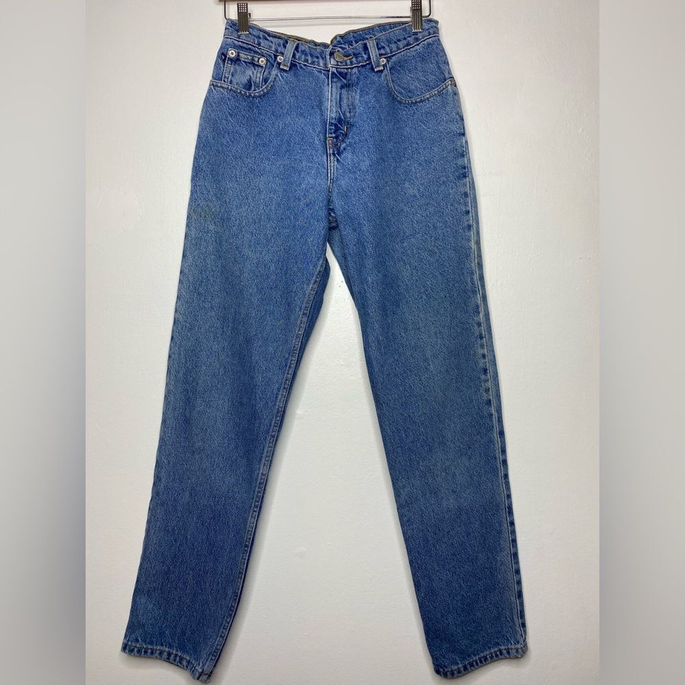 Polo Jeans Co Ralph Lauren 90s blue jeans Straight leg Size 4 Tall